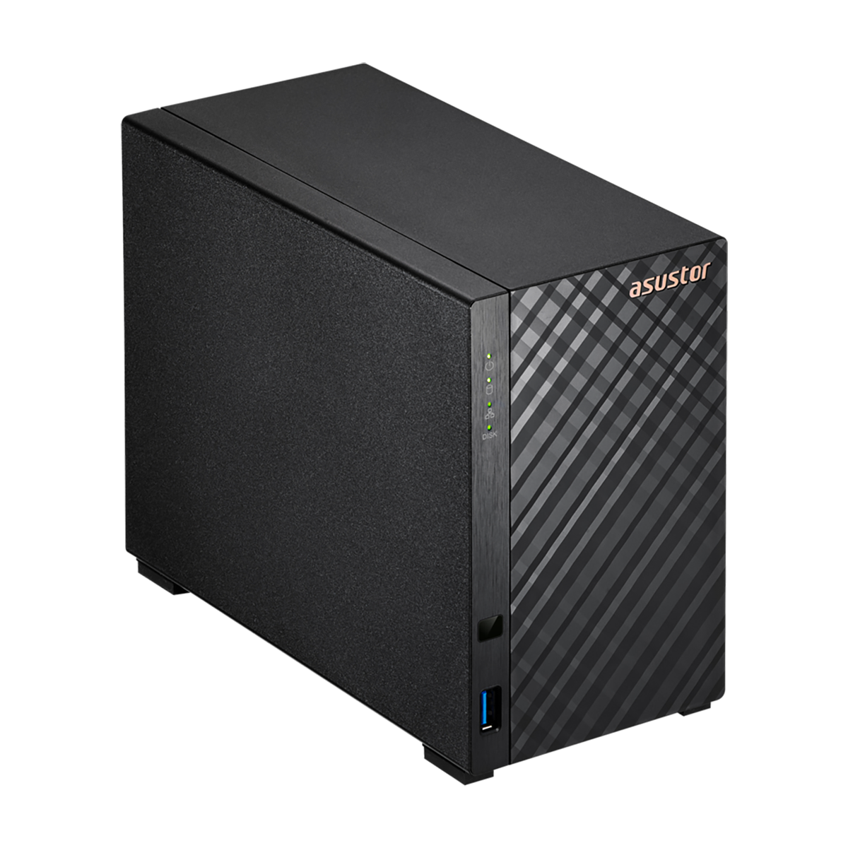 ASUSTOR Drivestor 2 Lite AS1102TL 2-Bay NAS Network Storage Device for Home & Small Business - Secure Data Backup, File Sharing & Media Streaming