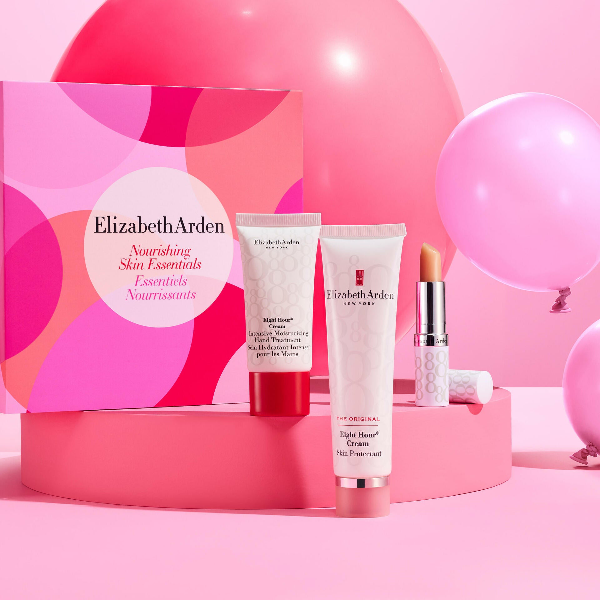 Eight Hour® Nourishing Skin Essentials 3-Piece Gift Set - Hydrating Skincare Kit for Dry & Sensitive Skin | Perfect for Daily Moisturizing & Nighttime Routine