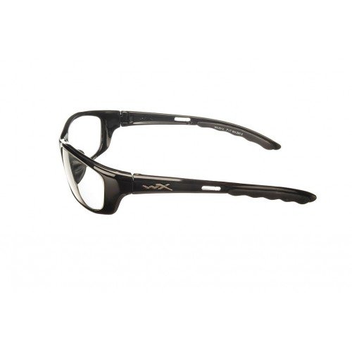 Wiley X P-17 Radiation X-Ray Safety Glasses - 0.75mm Lead Glass with Anti-Reflective Coating (Shiny Black) | Protective Eyewear for Medical Imaging, Dental X-Rays & Industrial Radiation Safety