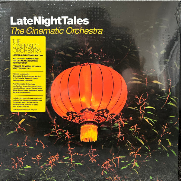 The Cinematic Orchestra - LateNightTales (2xLP Vinyl Record, Limited Edition, Remastered) - Perfect for Late Night Listening & Vinyl Collectors