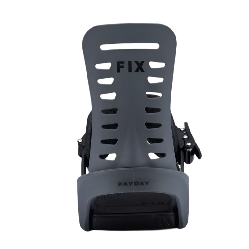 2025 Fix Payday Snowboard Bindings - Adjustable & Durable for All-Mountain Riding - Perfect for Freestyle, Powder & Park Performance
