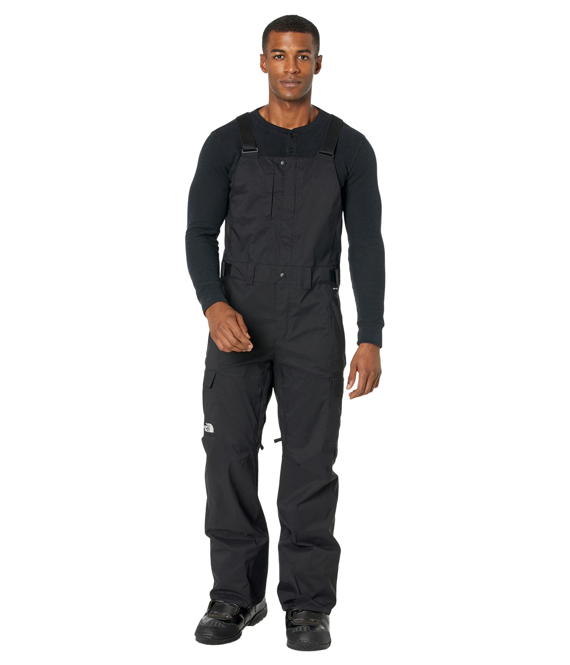 THE NORTH FACE Men's Freedom Bib Snow Pants - Waterproof Insulated Ski Bib Overalls for Winter Sports & Outdoor Activities