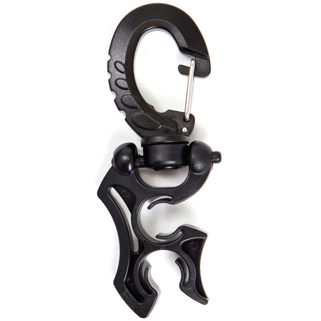 XS Scuba 2 Hose Clip - Secure Diving Regulator Accessories for Scuba Gear - Perfect for Underwater Adventures and Professional Diving Equipment