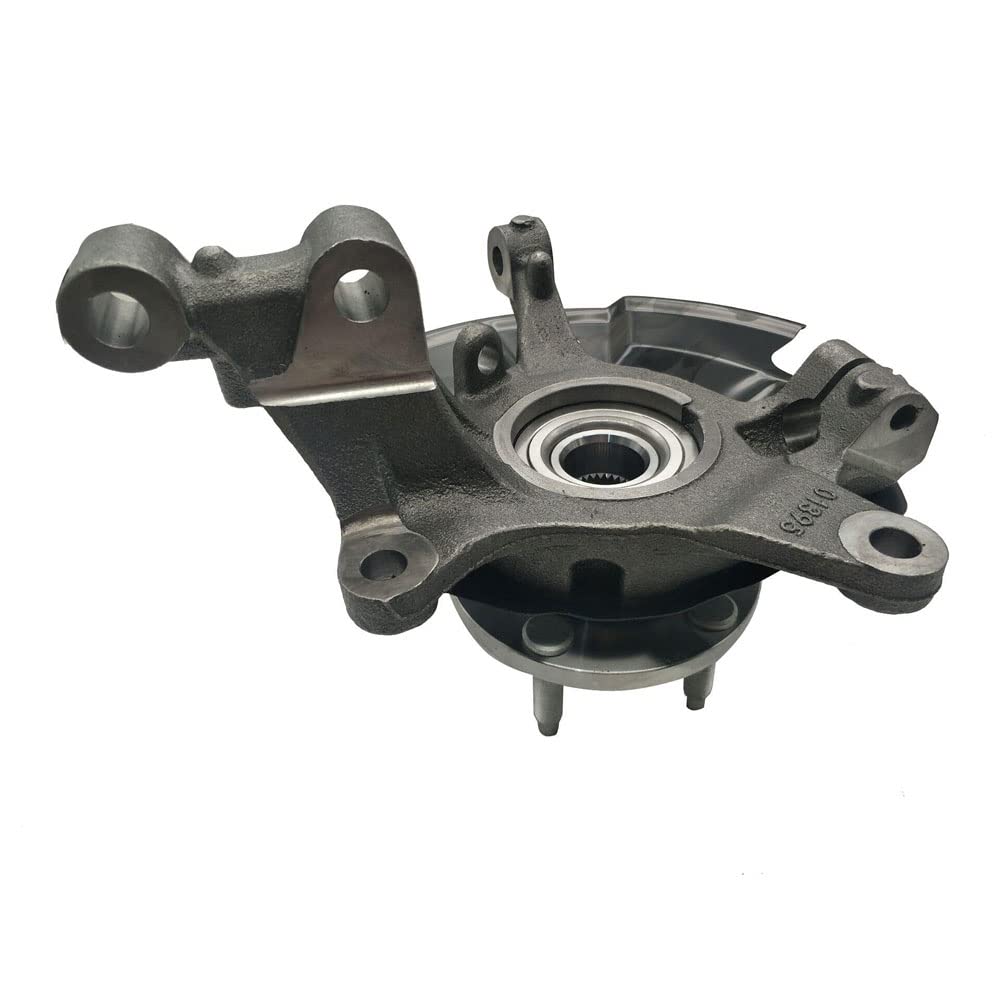 2011-2014 Ford Edge Front Right Suspension Knuckle with Wheel Hub Bearing - Replacement Part R9-60060SKA | Durable Auto Suspension Component for Smooth Ride & Improved Handling