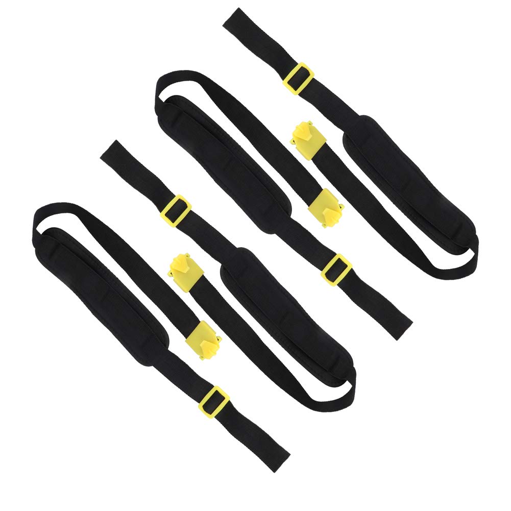 Sixx Backpack Sprayer Replacement Straps - 2 Pairs Thickened Sponge Adjustable Shoulder Straps for Agricultural Manual Sprayers | Comfortable Shoulder Saver Harness for Gardening, Farming & Pest Control