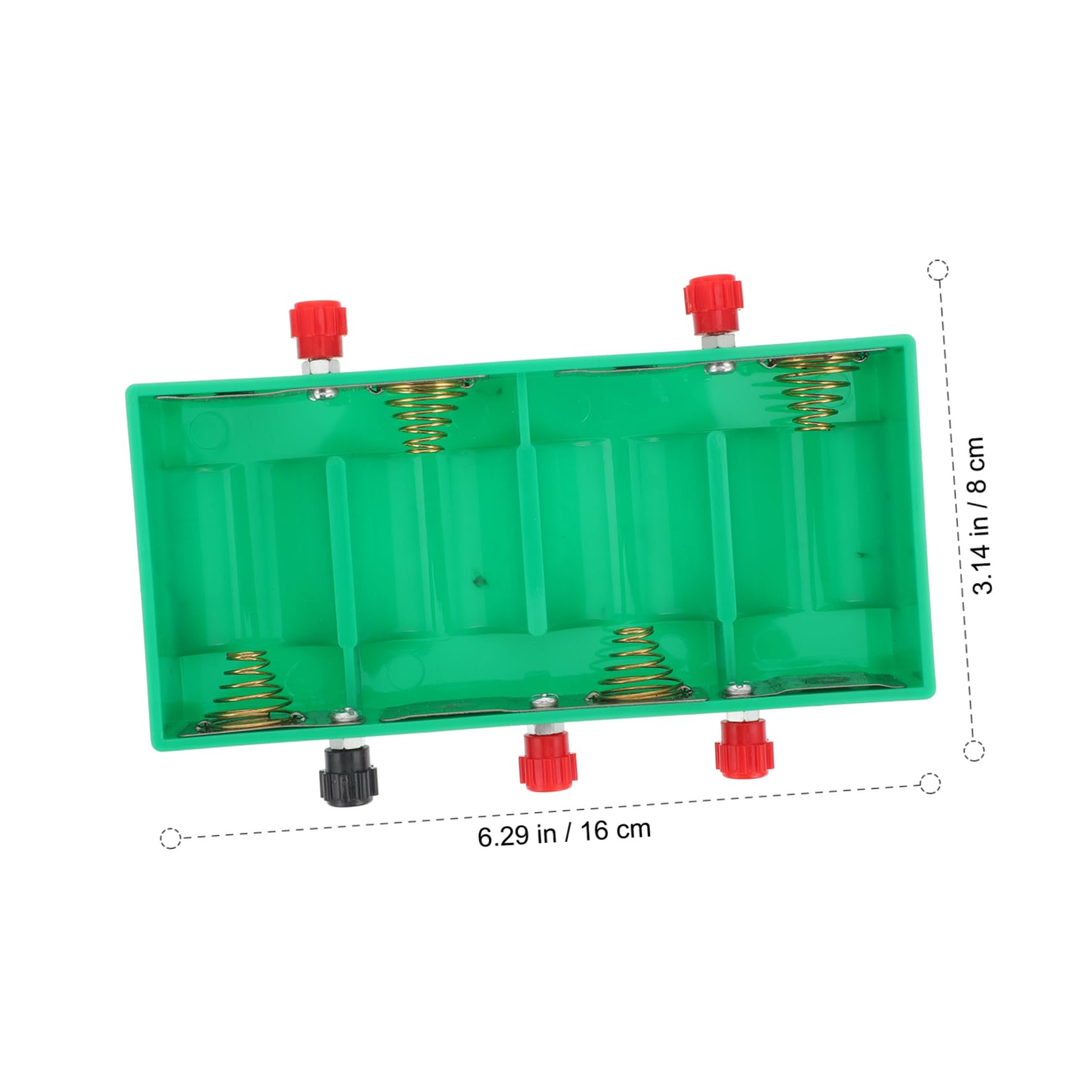 DOITOOL Physics Experiment Battery Case - Durable School Lab Battery Box with Stable & Reliable Performance for Science Class Projects and STEM Education