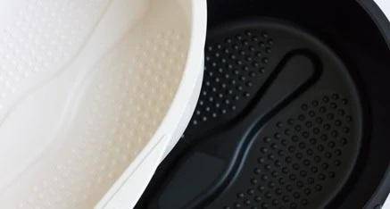 Portable Pedicure Foot Spa for Home Use - Continuum Pedicure Foot Bath with Massage & Bubbles for Relaxation & Foot Care - Perfect for At-Home Spa, Gift & Self-Care
