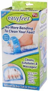 Easy Feet Foot Cleaner - Gentle & Effective Foot Scrub for Soft & Smooth Feet - Perfect for Pedicures, Spa Days & At-Home Foot Care