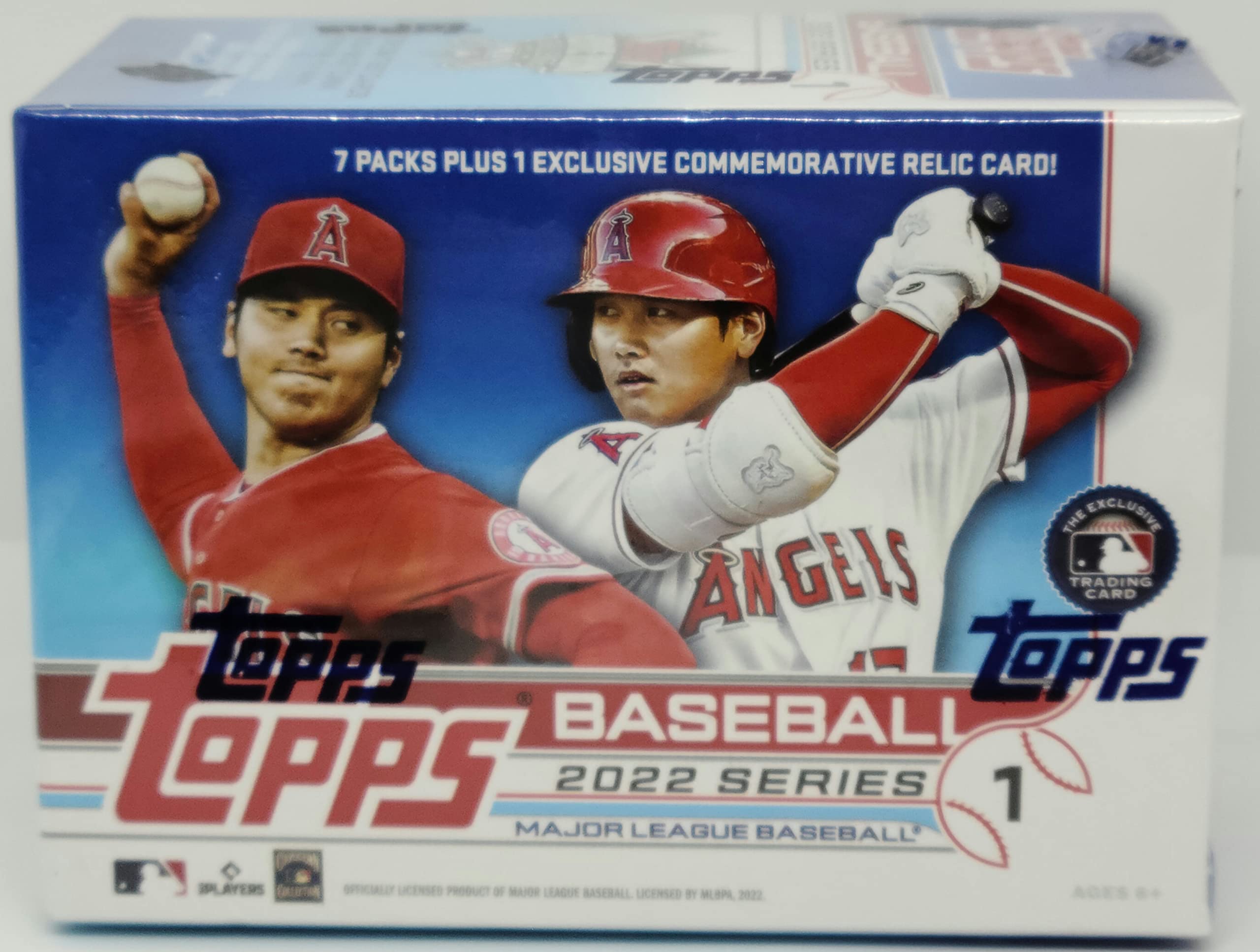2022 Topps Series 1 Baseball Trading Cards Blaster Box - 99 Cards per Box | MLB Collectibles, Sports Memorabilia & Trading Card Game for Fans and Collectors - Perfect for Gifts, Investment and Baseball Enthusiasts