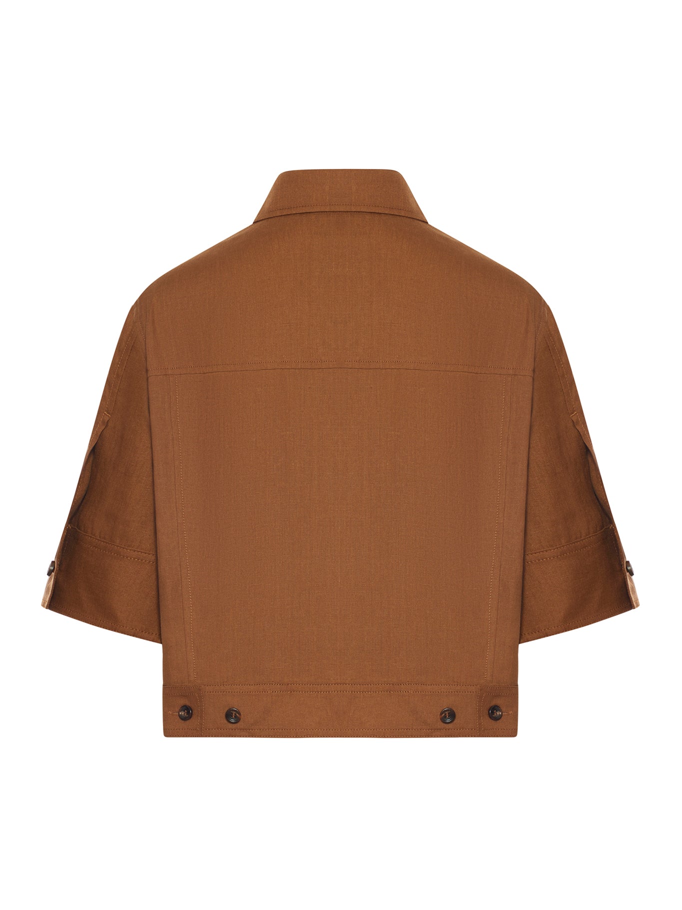 Stylish Linen Crop Jacket for Women - Lightweight Summer Blazer for Casual Outfits & Beach Cover-Up