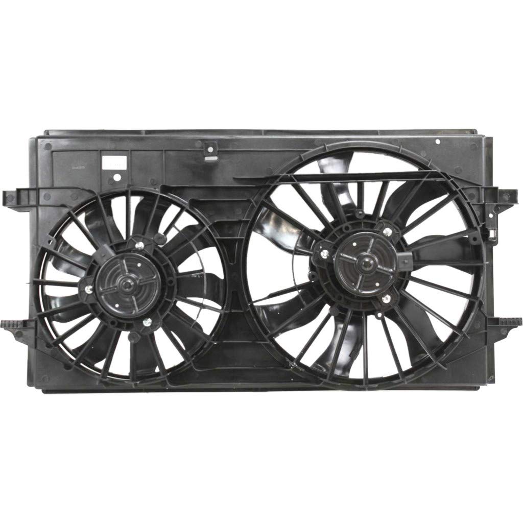 2007-2009 Saturn Aura A/C Radiator Fan Assembly Replacement - Compatible with 3.5L Engine & GM Part# 3115208, 22719384 | Perfect for Cooling System Repair & Summer Maintenance