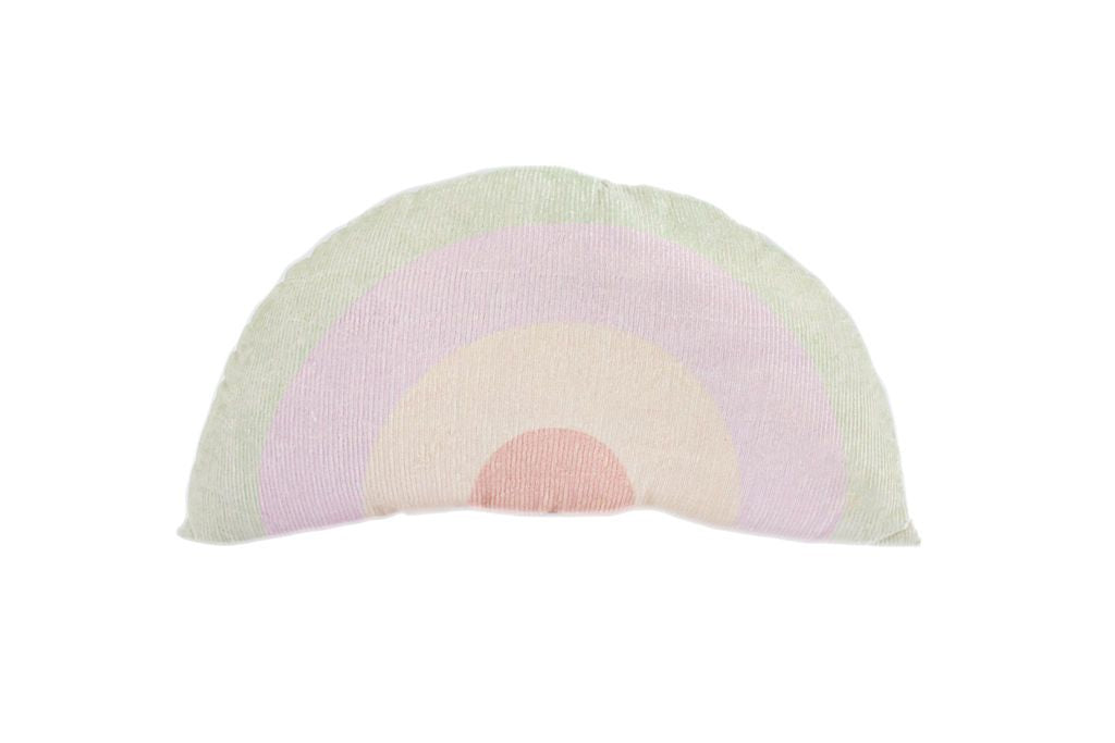 Olivia Rainbow Pillow - Soft & Colorful Decorative Throw Pillow for Bed, Couch, Sofa - Perfect for Kids Room, Nursery, Living Room Decor