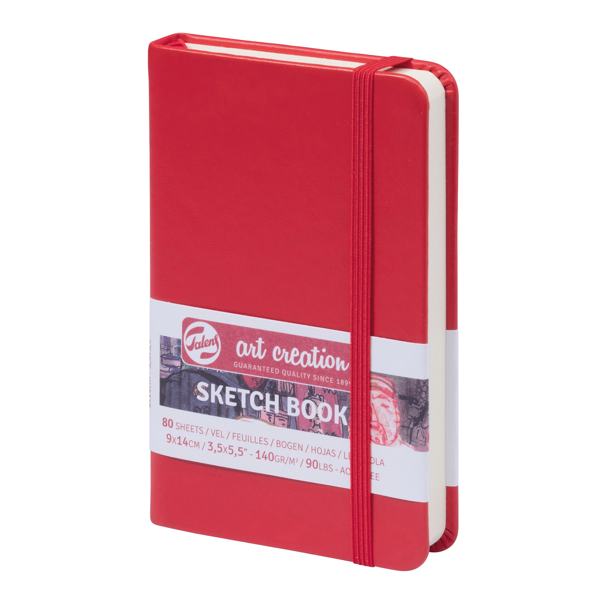 Premium Sketchbook for Artists - 100gsm White Paper, Acid-Free, Ideal for Drawing, Sketching & Watercolor - Perfect for Studio, Travel & Art Classes