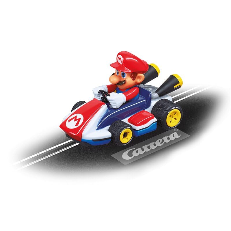 Greenhills Carrera First Mario Kart Mario 20065002 1:50 Scale Die-Cast Model Car - New in Box (BNIB) - Perfect for Collectors and Mario Kart Fans - Great Gift for Kids and Gaming Enthusiasts