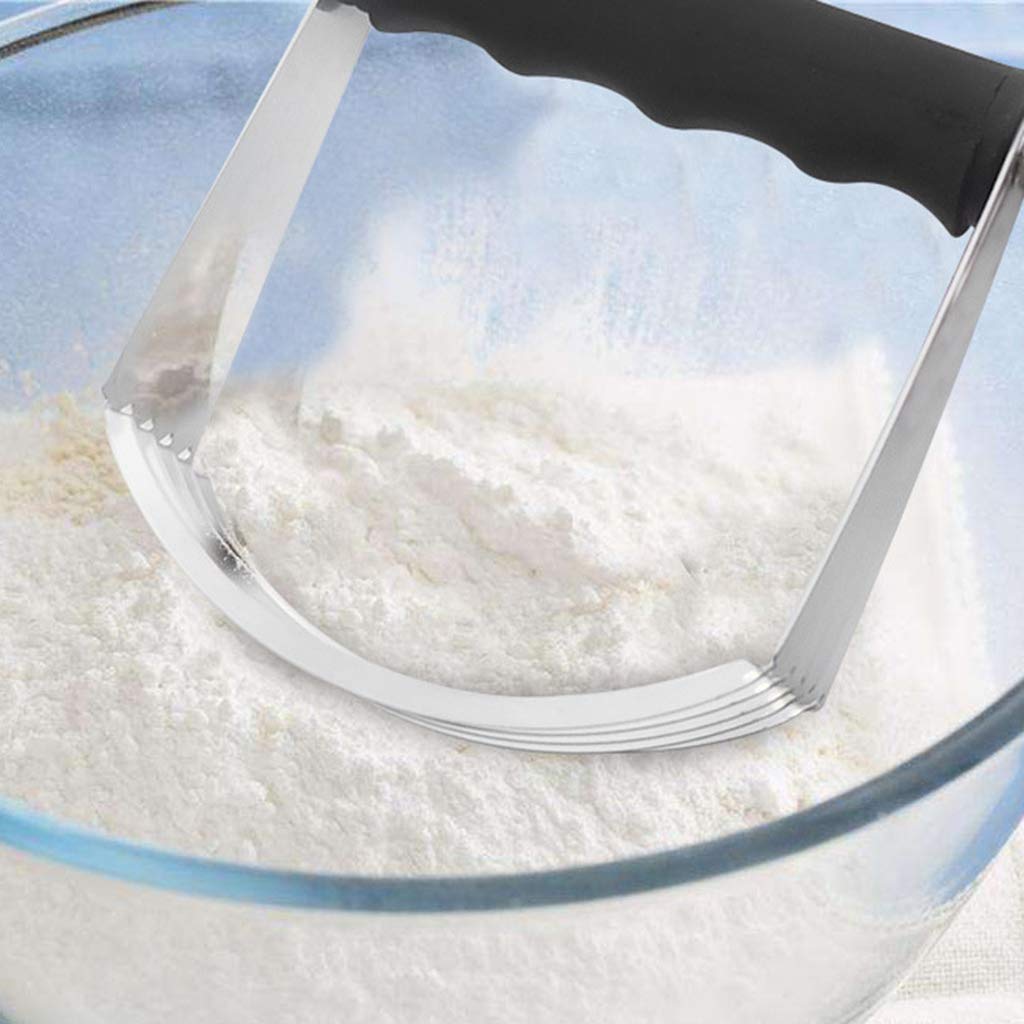 Premium Stainless Steel Pastry Blender - Durable Dough Mixer for Baking & Cooking