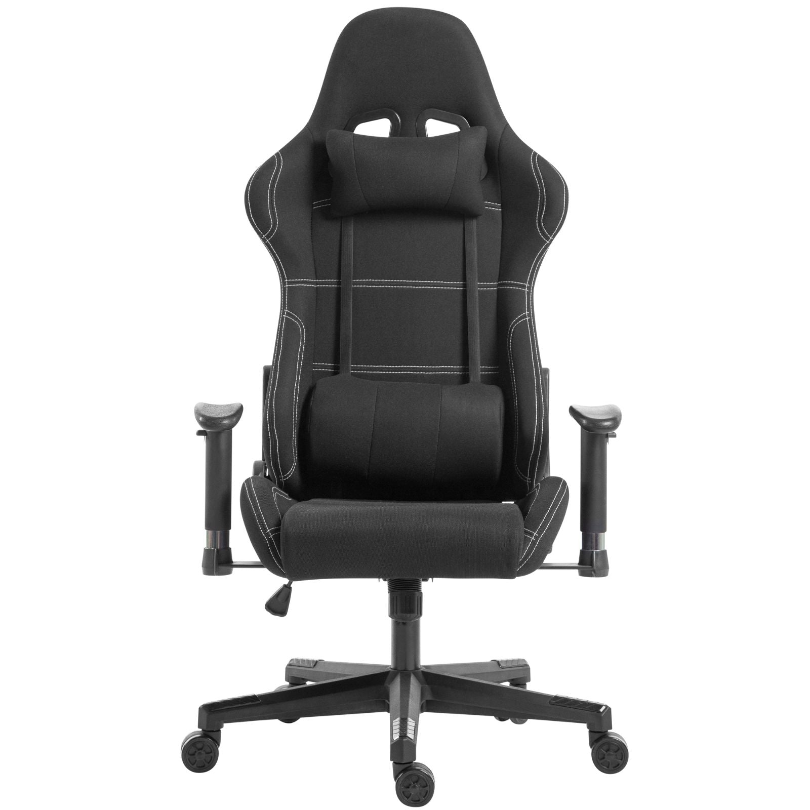 Stealth Ergonomic Gaming & Office Chair with Adjustable Armrests - Black by Tauris - Perfect for Long Gaming Sessions & Home Office Work