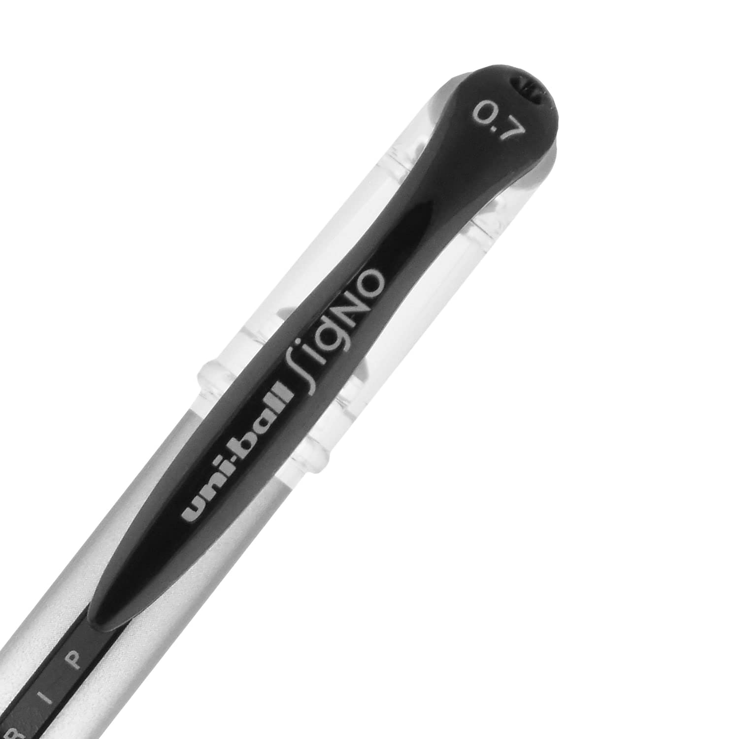 uni-ball Signo 65450 Gel Pen - Medium Point Black Ink (12-Pack) - Smooth Writing for Office, School & Note Taking