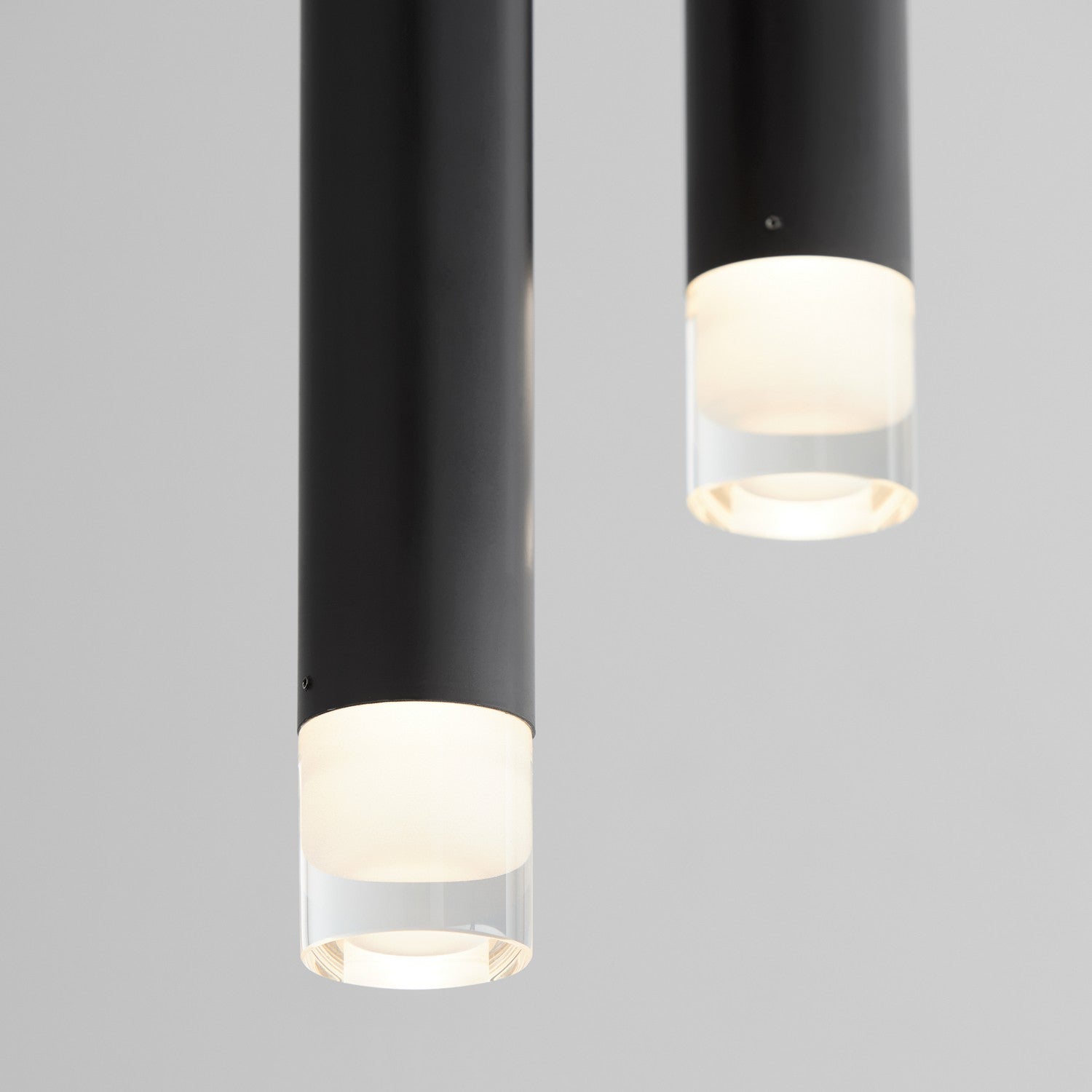 Modern Black Oxygen Alarm 3 6194 15 5 Light CCT Pendant Light - Adjustable Hanging Fixture for Kitchen Island, Dining Room, or Bedroom Lighting