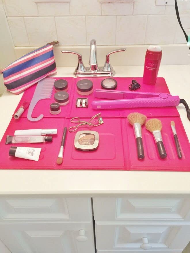 Matte Makeup Organizer - Space Saver for Small Bathrooms & Vanities