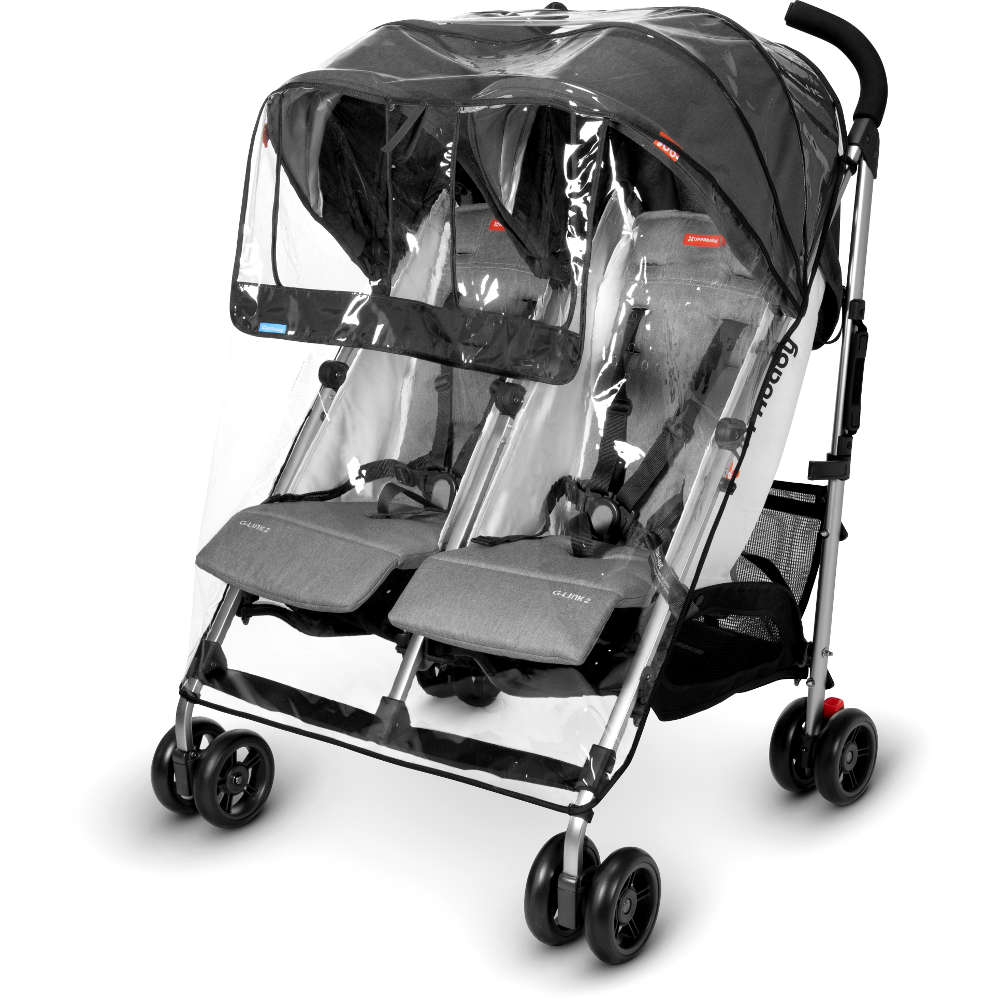 UPPABaby G Link 2 Rain Shield - Waterproof Stroller Cover for Baby Carriage - Perfect for Rainy Days, Wind Protection & Outdoor Adventures