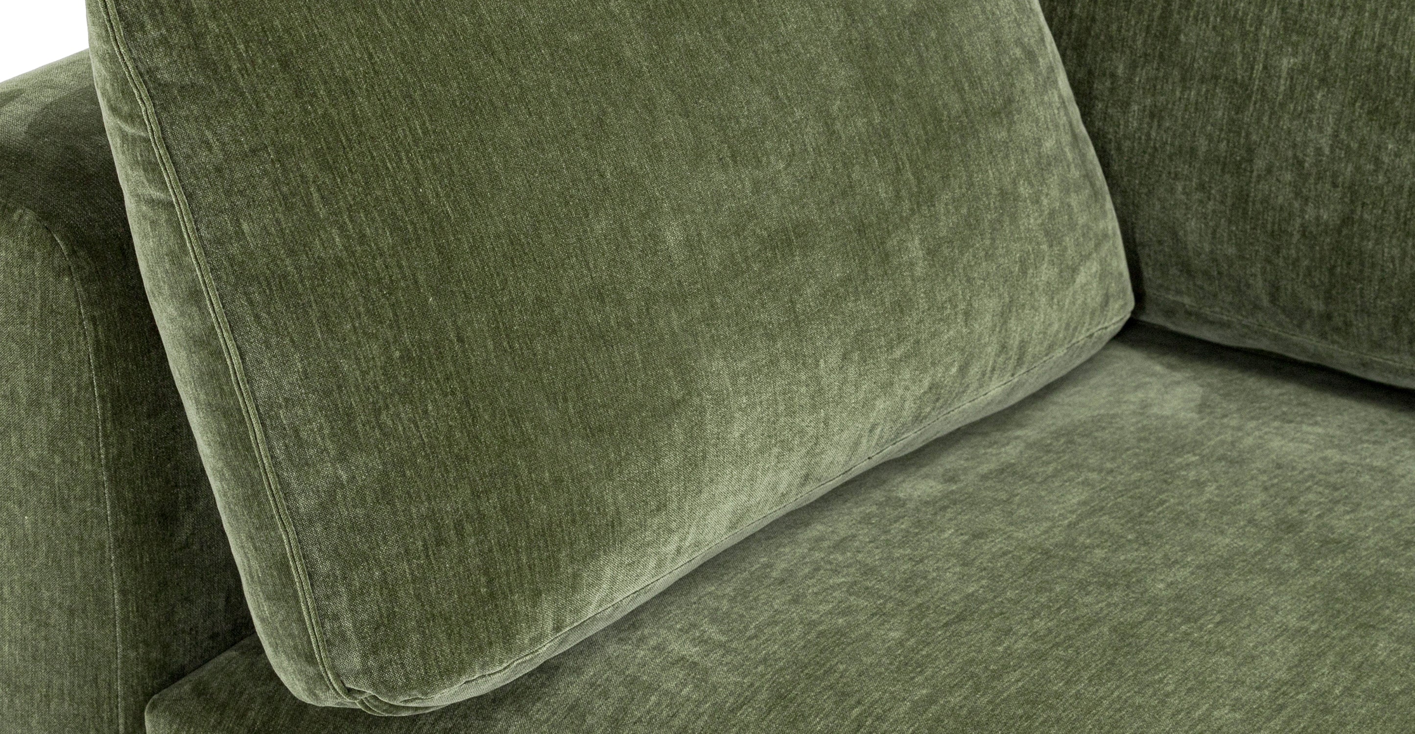 Modern Marcel Right Facing Corner Sectional Sofa - L-Shaped Couch with Chaise Lounge for Living Room, Family Room & Home Theater - Comfortable Fabric Upholstery