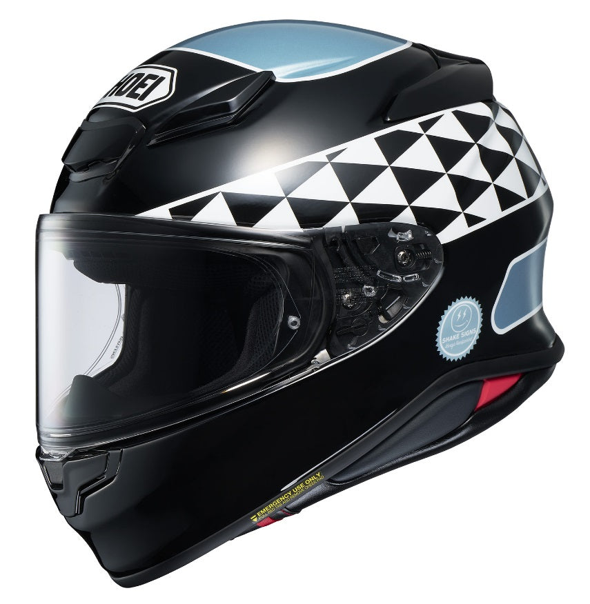 Shoei RF 1400 Shakin' Speed Motorcycle Helmet - Lightweight Full Face Helmet for Street & Racing - Perfect for High-Speed Riding & Commuting