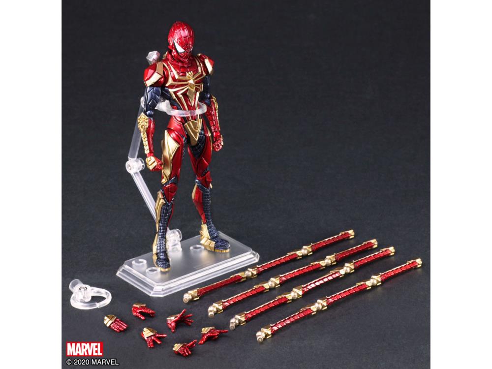 Bring Arts Marvel Universe Variant Spider-Man Action Figure by Square Enix - Collectible Superhero Toy for Display, Gifts & Marvel Fans