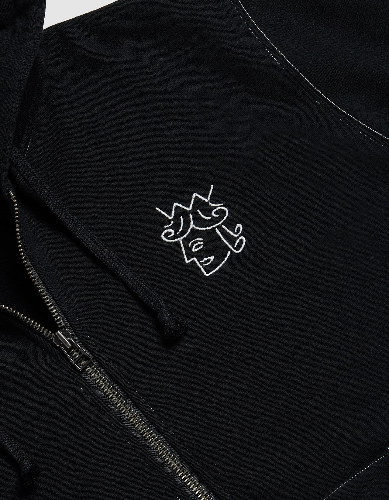 Victoria Queenhead Zip Hoodie for Women - Stylish Black Pullover with Front Zipper | Perfect for Casual Outfits, Gym Wear & Street Fashion