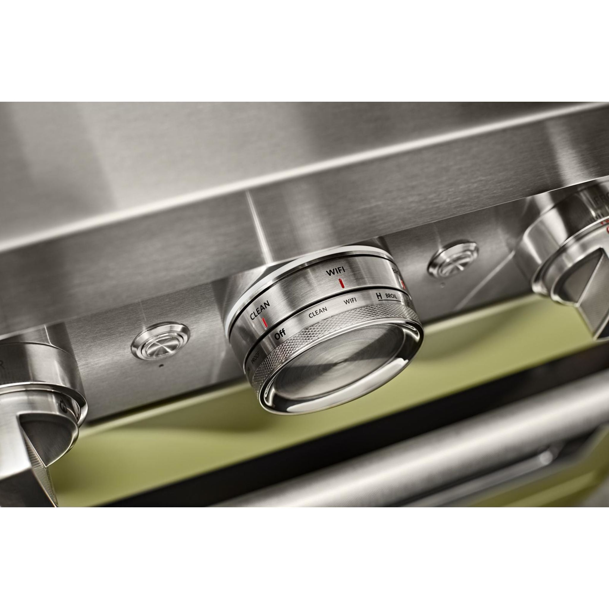 KitchenAid KFGC506JAV 30-Inch 5-Burner Gas Range with Convection Oven - Avocado Cream Color | Professional Cooking for Home Chefs | Perfect for Baking, Roasting & Family Meals