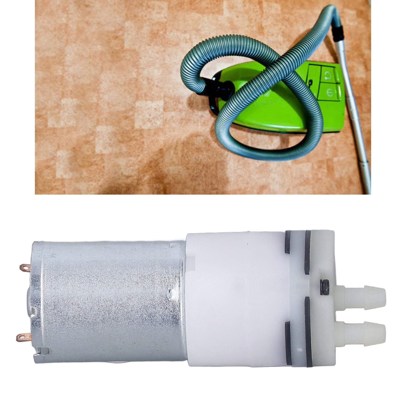 12V Micro Vacuum Pump 200KPA - Mini Electric Air Pressure Pump for Cupping Therapy, Aquariums & Coffee Machines - Portable DC Air Pump for Medical, Home & Kitchen Use