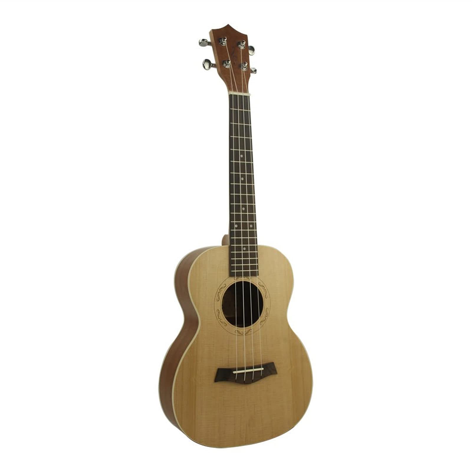 Premium 26 Inch Tenor Ukulele - Rosewood Fingerboard, Spruce Top & Sapele Back - 4 String Hawaiian Mini Guitar with Free Carry Bag | Perfect for Travel, Beach Parties & Beginners Learning Music