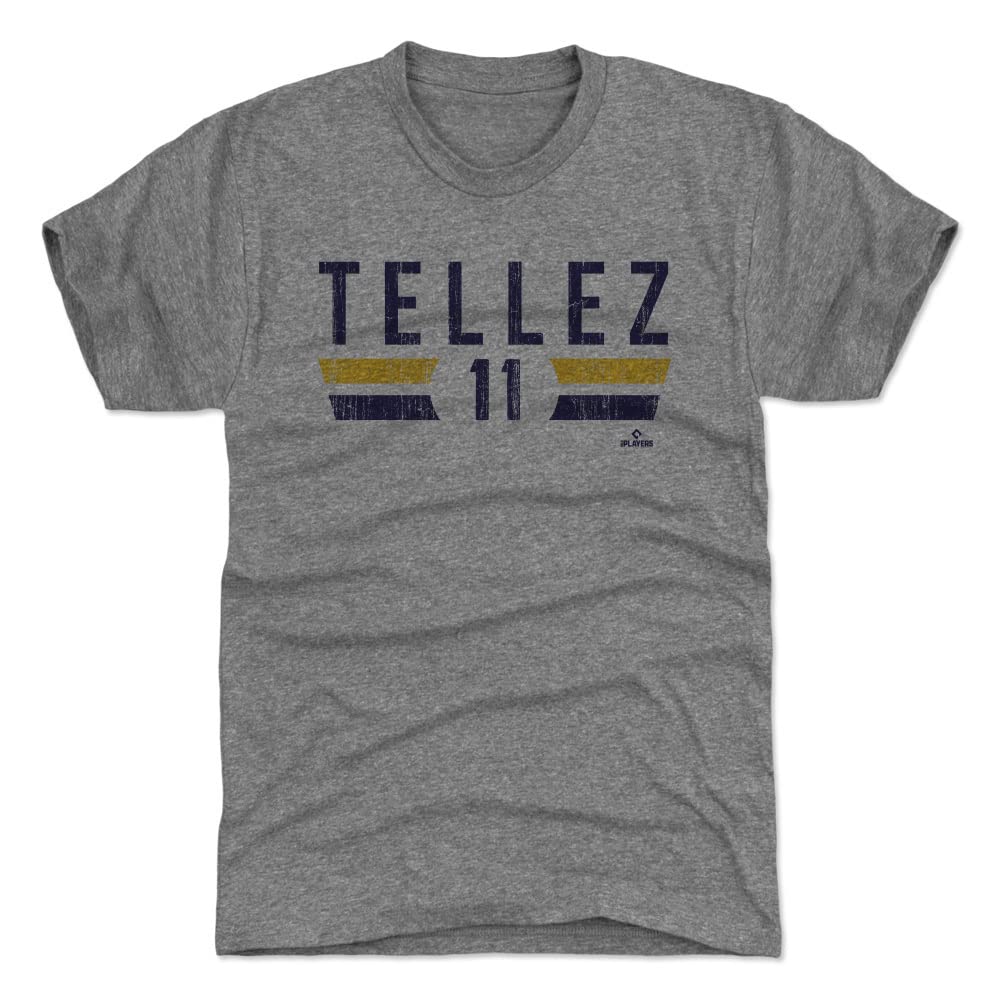 Rowdy Tellez Milwaukee Brewers Baseball T-Shirt for Men - Vintage Font Design - Perfect for Game Day & Fan Apparel