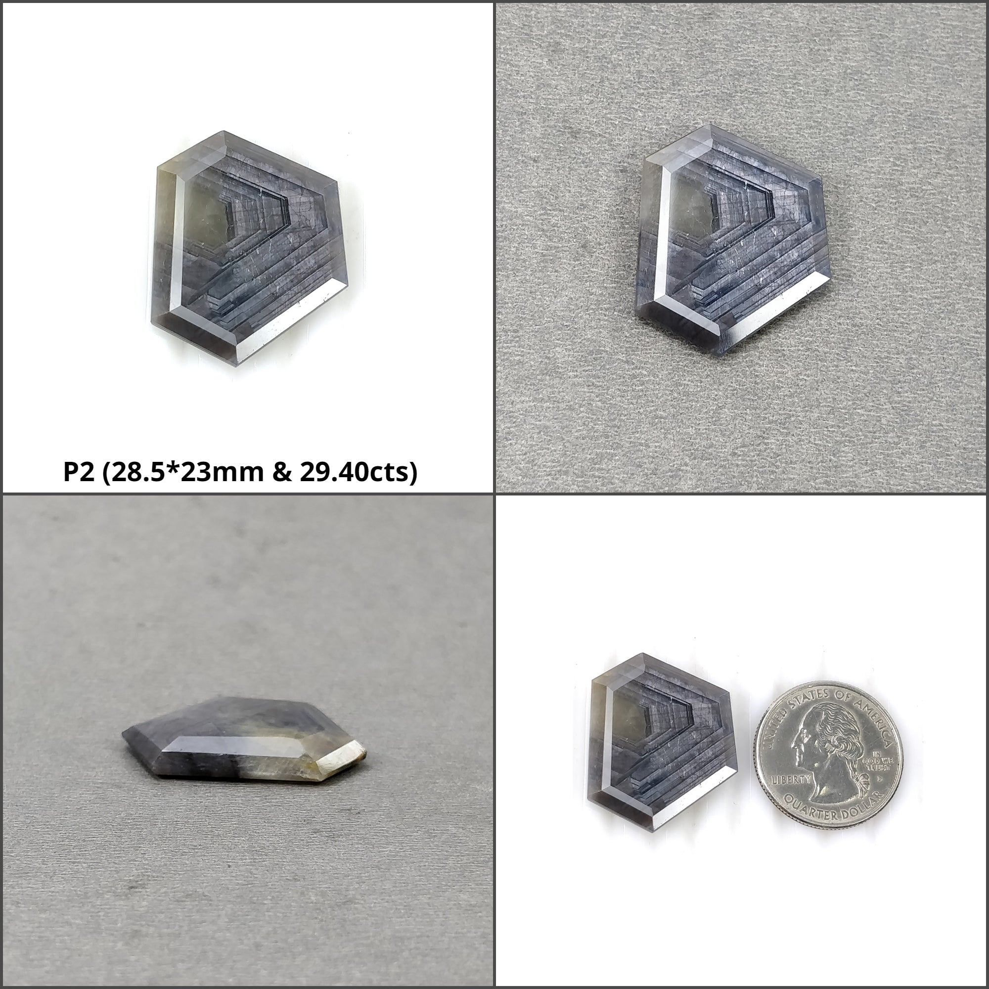 Natural Untreated Golden Brown Chocolate Blue Sheen Sapphire Gemstone - Marquise Hexagon Cut for Jewelry Making, Engagement Rings & Unique Gifts