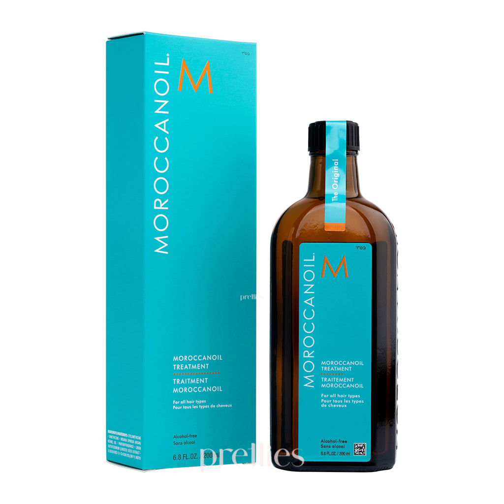 Moroccanoil Original Treatment 200ml - Hydrating Hair Oil for Dry & Damaged Hair - Perfect for Salon & Home Use - 521059