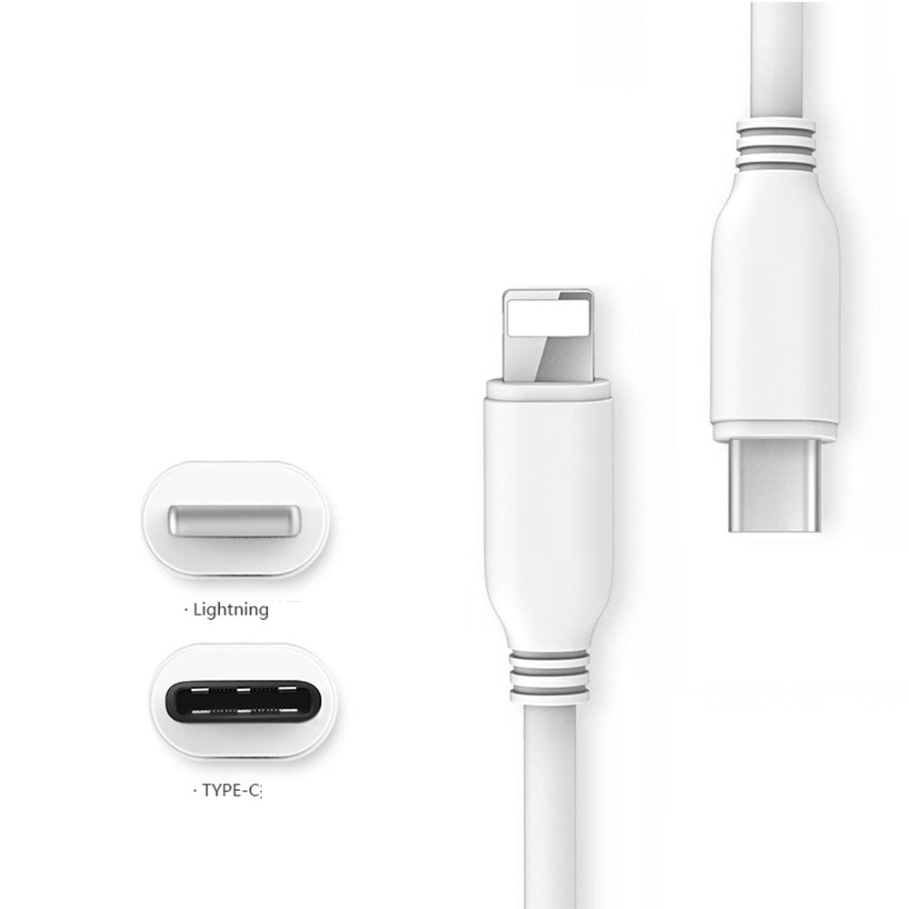 Premium USB C to Lightning Cable 3ft Fast Charging Cord - Compatible with iPhone 14/13/12/11/X/8 & More - Durable Nylon Braided for Home, Office & Travel Charging
