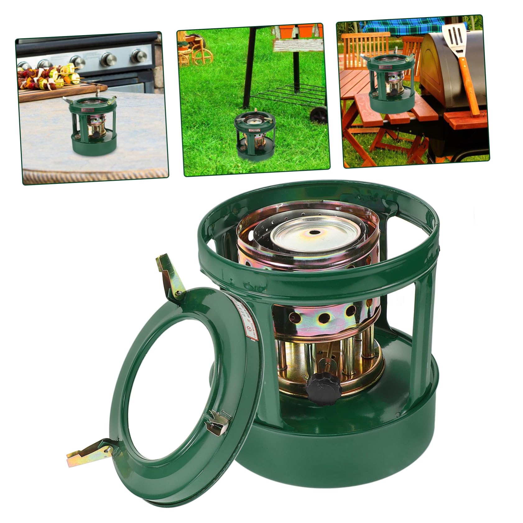 Portable Kerosene Heater & Stove - Indoor/Outdoor Use for Camping, BBQ, Emergency Heating | Compact Kerosene Burner for Home, Tent, Garage & Patio