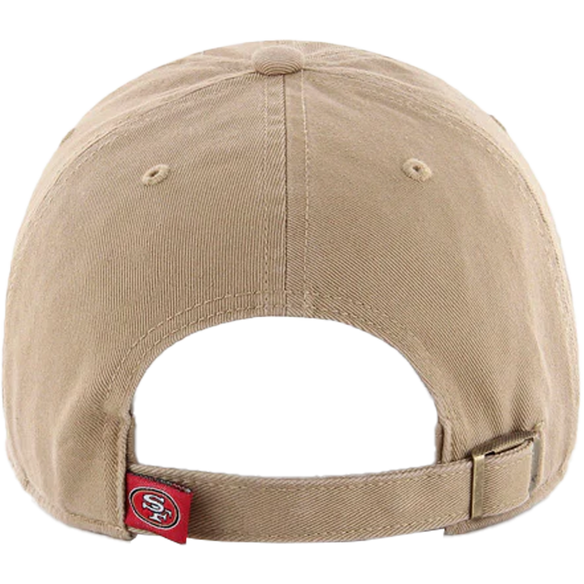 San Francisco 49ers 47 Brand Clean Up Adjustable Hat - Official NFL Licensed Cap for Men & Women - Perfect for Game Day, Casual Wear & Sports Fans