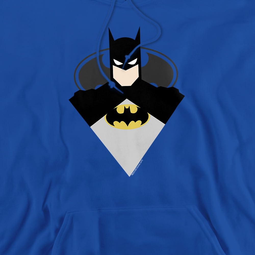 Batman Logo Unisex Pullover Hoodie for Adults - Soft & Comfortable Casual Wear for Fans, Cosplay & Everyday Use
