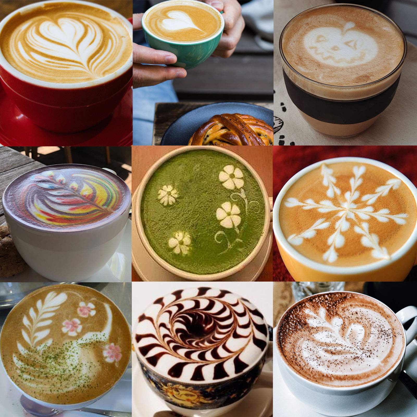 Stainless Steel Milk Frothing Art Pen for Cappuccino & Latte - Professional Coffee Decorating Tool for Baristas & Home Use