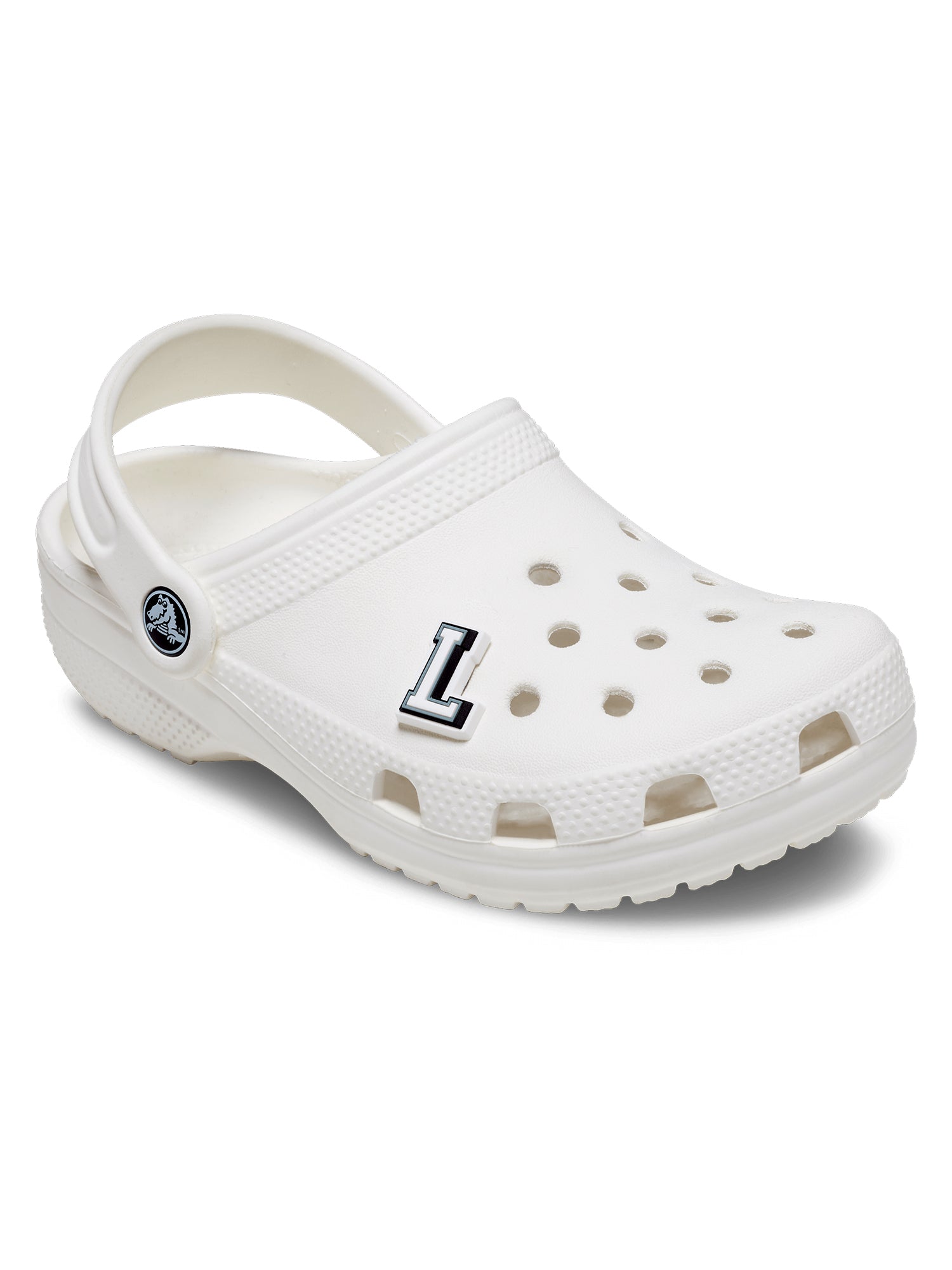 Crocs Jibbitz Letter L Charms - Customizable Shoe Accessories for Crocs Clogs & Sandals - Perfect for Personalizing Kids & Adults Footwear - Great for Gifts, School, Work & Everyday Wear