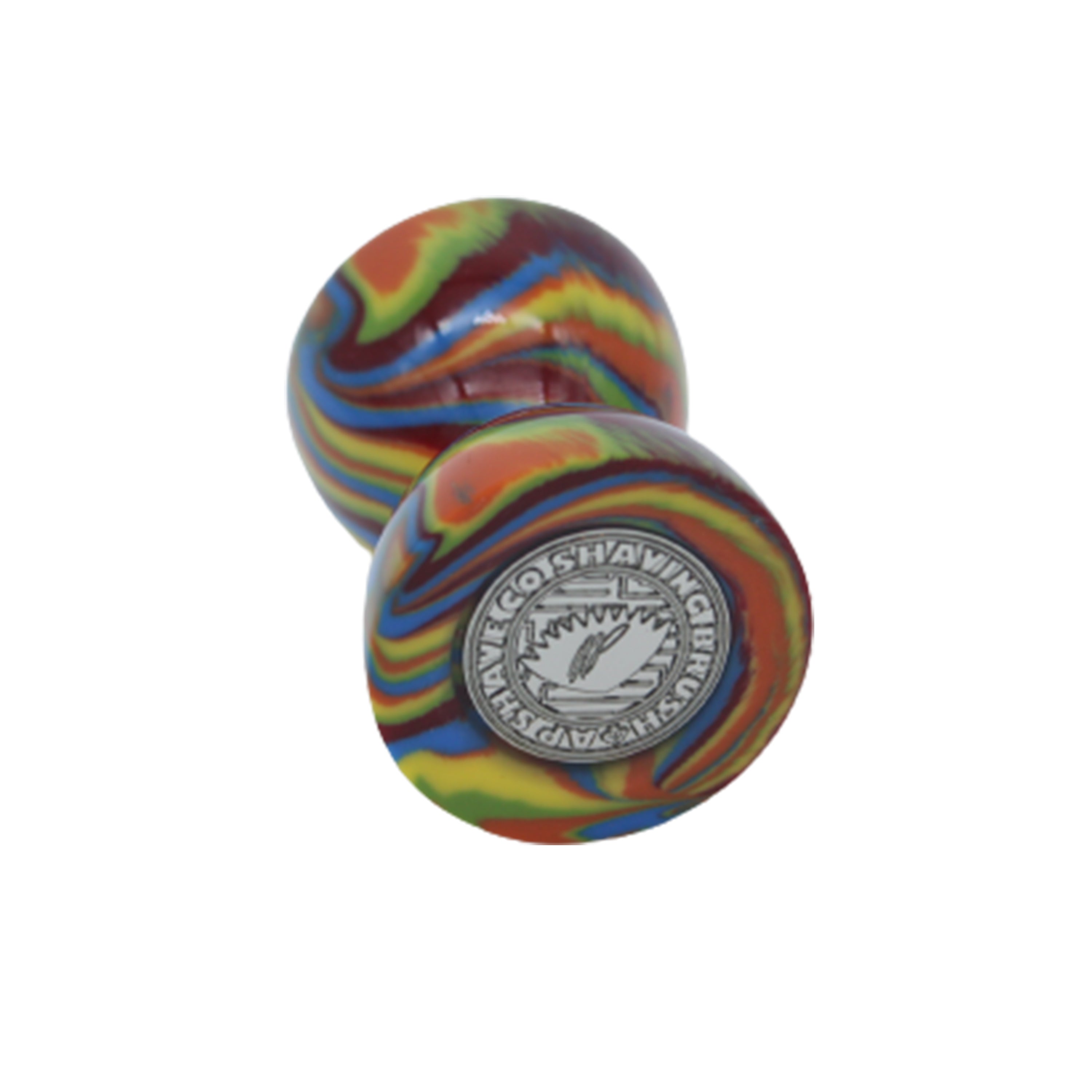 Premium Handcrafted Disco Shaving Brush Handle - Fits 24mm & 26mm Knots - Perfect for Wet Shaving & Grooming Gifts - Luxury Shave Accessory for Men