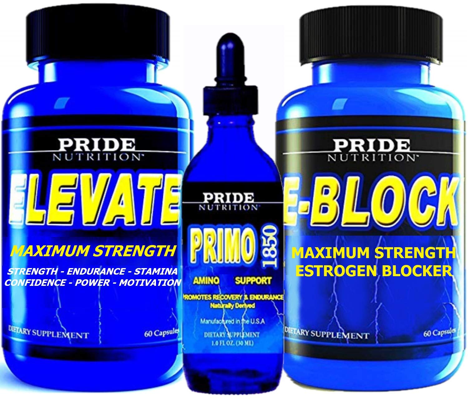 #1 Muscle Building Stack - Anabolic Strength, Growth & Recovery Support with Estrogen Blocker - 3 Bottles - Best Lean Muscle Mass Supplement for Bodybuilders & Athletes - Post-Workout Recovery & Performance Enhancement