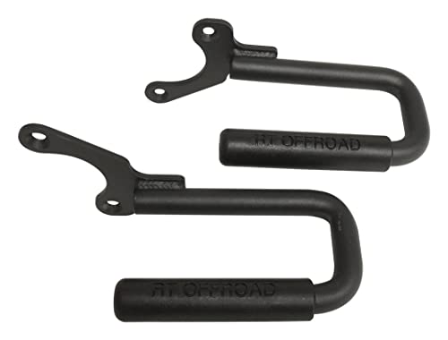 Crown Automotive RT Off-Road Grab Handle Set (RT27062) - Heavy Duty Assist Handles for Jeep Wrangler & Off-Road Vehicles - Perfect for Trail Riding, Rock Crawling & Adventure Off-Roading