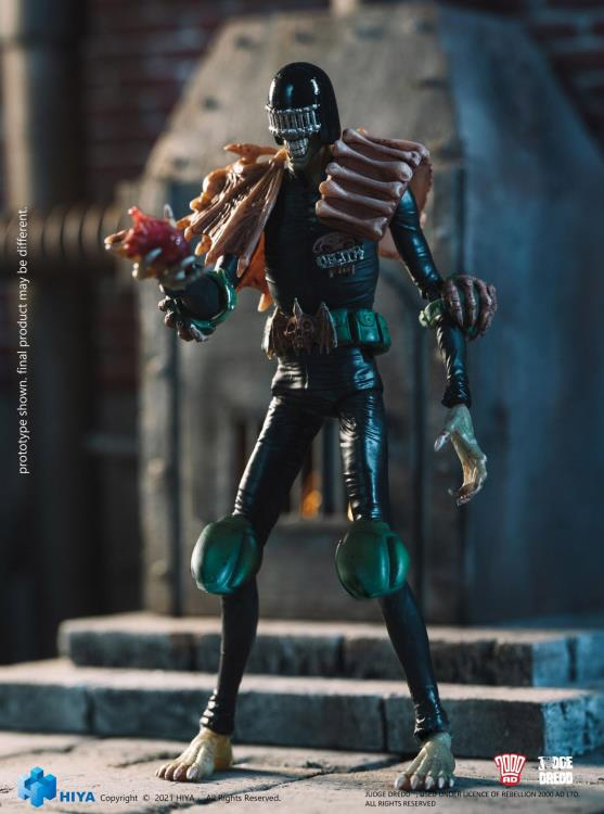 1/18 Scale HIYA 4-Inch Judge Death Action Figure - Exquisite Mini Collectible Series for Display & Diorama Scenes | Perfect for Superhero Fans & Model Enthusiasts