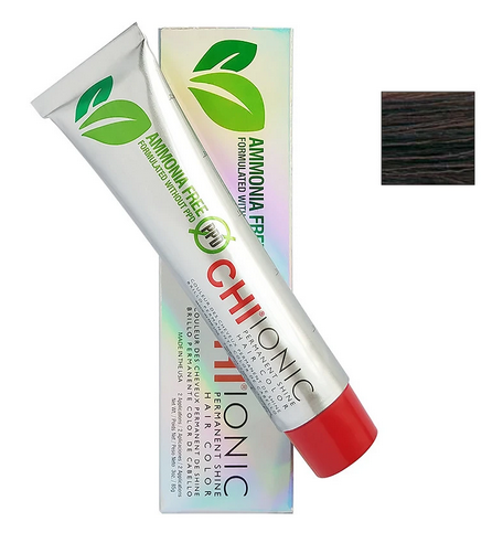 Farouk CHI Ionic Permanent Shine Hair Color 3oz - Long-Lasting Vibrant Hair Dye for Salon-Quality Results at Home | Perfect for Brunettes, Blondes & Redheads | DIY Hair Coloring & Touch-Ups