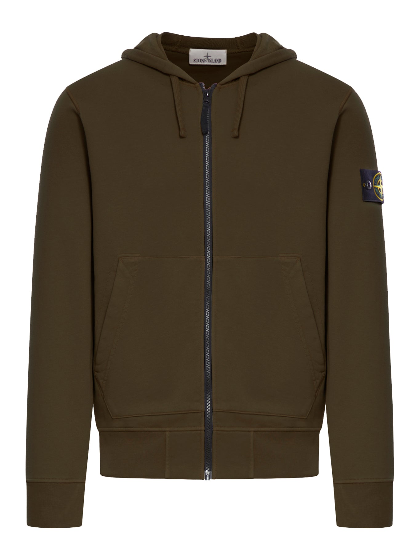 Men's Cotton Zip Up Hoodie with Compass Design - Comfortable & Stylish for Outdoor Adventures, Hiking, and Casual Wear