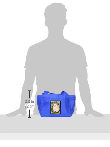 Insulated Lunch Box Tote Bag for Women & Men - Large Reusable Multicolor Chinchilla Design | Perfect for Work, School & Picnics | Caroline's Treasures SS8206-8808