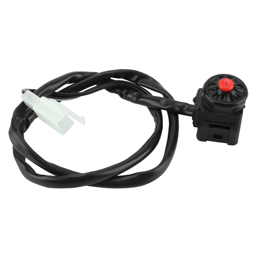 Universal 22mm Motorcycle Kill Switch Horn Button - Handlebar Mounted Stop Start Switch for Dirt Bike, ATV, Motorbike (Fits 110cc) - Perfect for Off-Road Racing & Trail Riding Safety