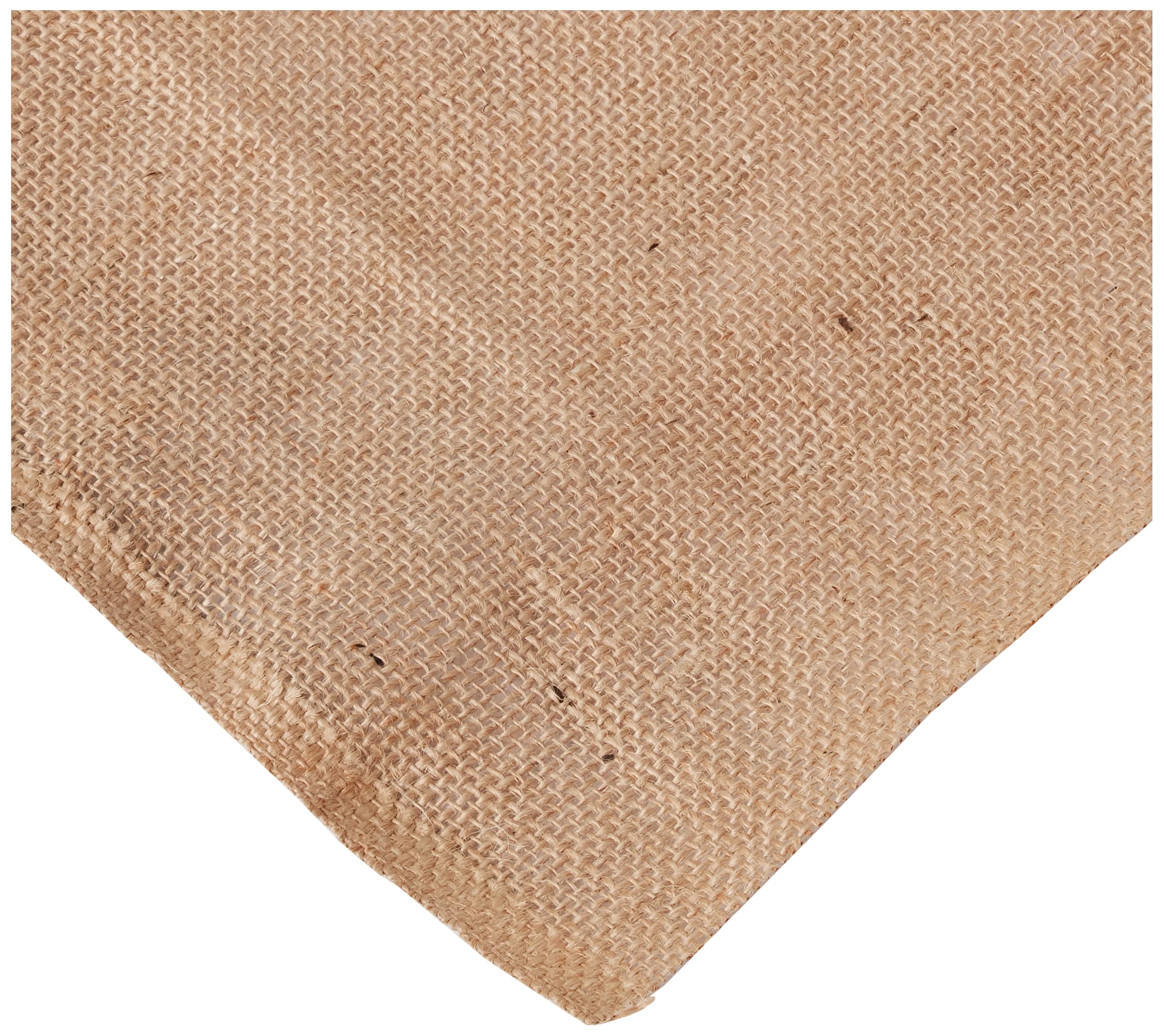LA Linen 60-Inch Wide Natural Burlap Fabric Roll - 40 Yards for DIY Crafts, Home Decor & Wedding Backdrops | Eco-Friendly Jute Material for Upholstery, Table Runners & Rustic Decorations