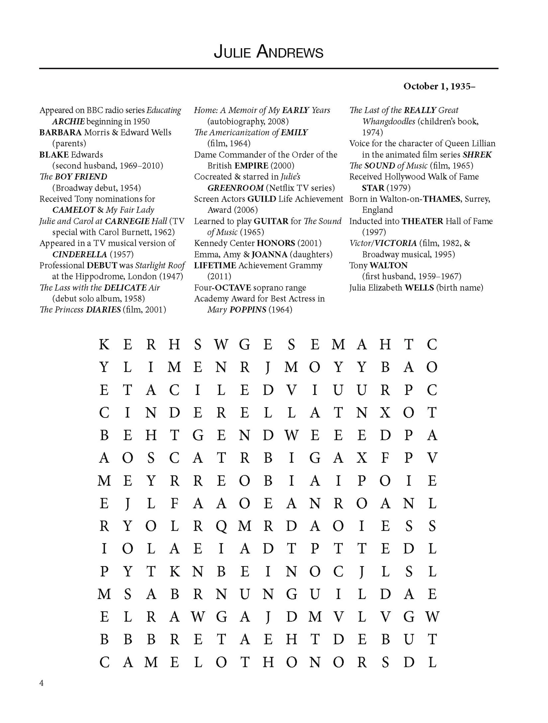 Remarkable Women Word Search Puzzles: Inspiring Brain Games for All Ages – Perfect for Classrooms, Family Fun, and Relaxation
